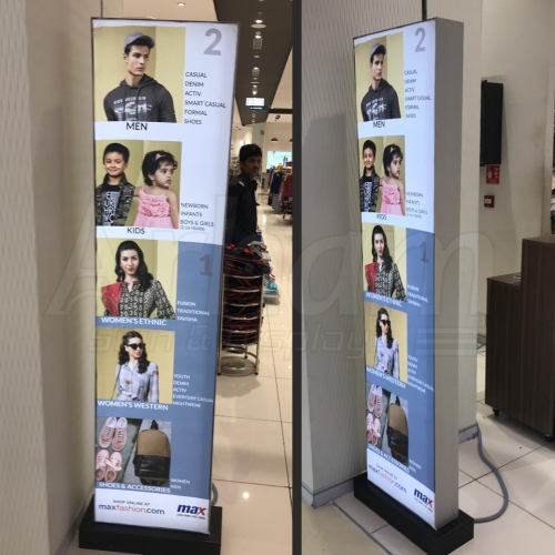 Fabric Signage Floor Standee